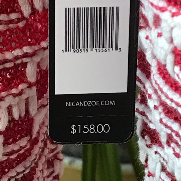 Nic & Zoe lightweight textured jacket size M. - Picture 7 of 7